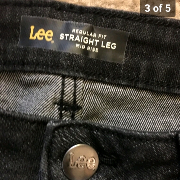 Lee Women's Legendary Regular Fit Straight Leg Mid Rise Jeans - Picture 4 of 5